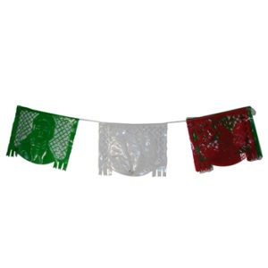 Enrramada de plástico tricolor 50 mts