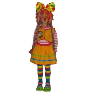 Payasa de falda y chaleco