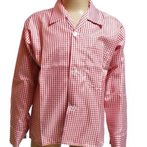 CAMISA CUADRO CHICO ROJA